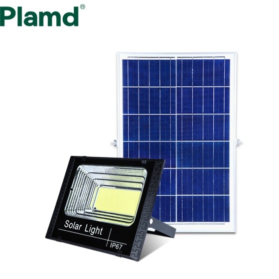 Outdoor High Quality Solar Floodlight with LED Light Source 100W 150W 200W 300W 400W 500W Power Range IP65 Rating 120 Beam Angle