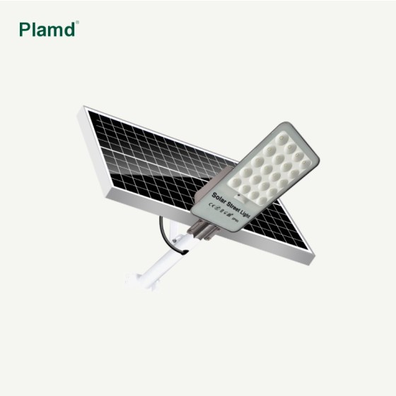 Solar LED street light, ABS plastic waterproof road lighting, CE RoHS certified outdoor split solar street light